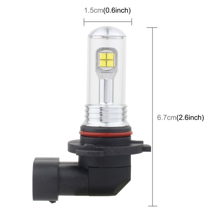 2 PCS  9006 40W 800 LM 6000K 8 CREE LEDs Car Fog Lights, DC 12V, 9006 - HoMEdemic™ 