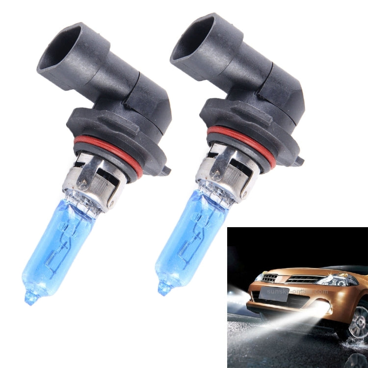 2 PCS 9006  Halogen Head Lamp 12V 100W 2400 LM 5000K Warm White Light, 9006 - HoMEdemic™ 