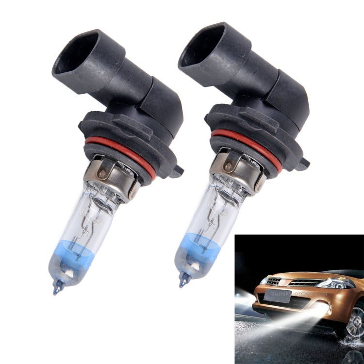 2 PCS 9006 Halogen Head Lamp 12V 55W 1700 LM 4300K  Warm White Light, 9006 - HoMEdemic™ 