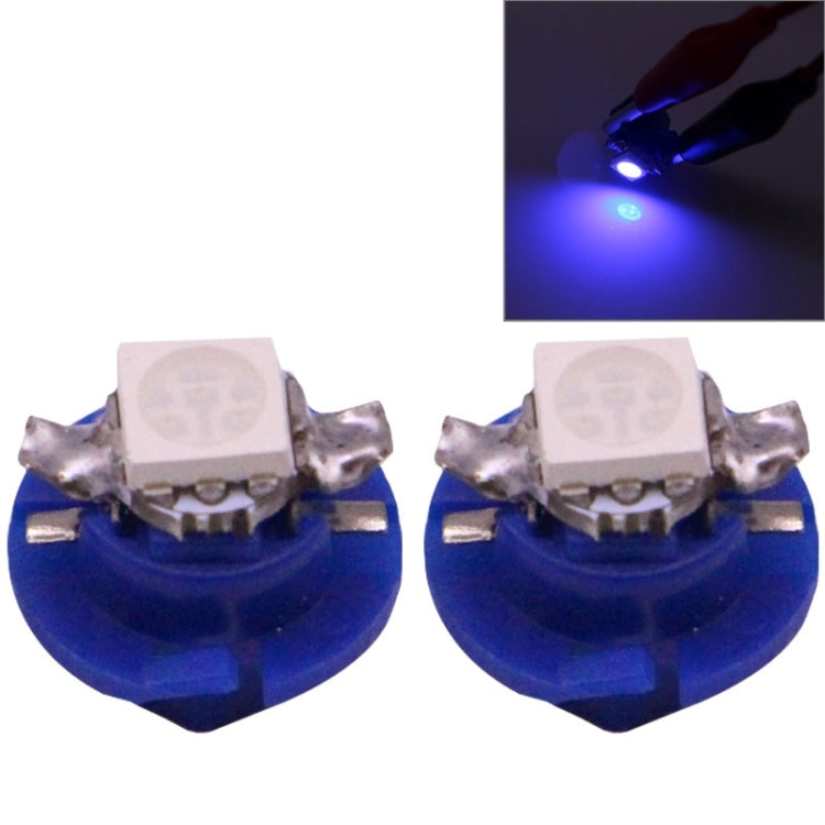 2 PCS B8.4 0.2W 12LM 1 LED SMD 5050 LED Instrument Light Bulb Dashboard Light for Vehicles, DC 12V, 0.2W B8.4 - HoMEdemic™ 