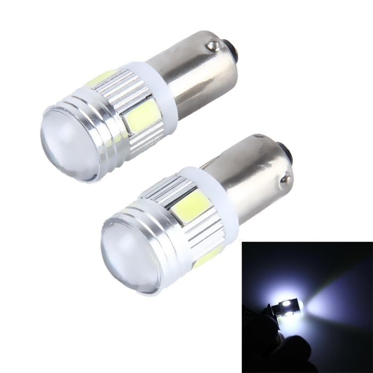 2 PCS BA9S 3W 250 LM 5500K Car Clearance Light Lamp with 6 SMD-5630 LED Lamps, DC 12V, 3W 250 LM 5500K - HoMEdemic™ 