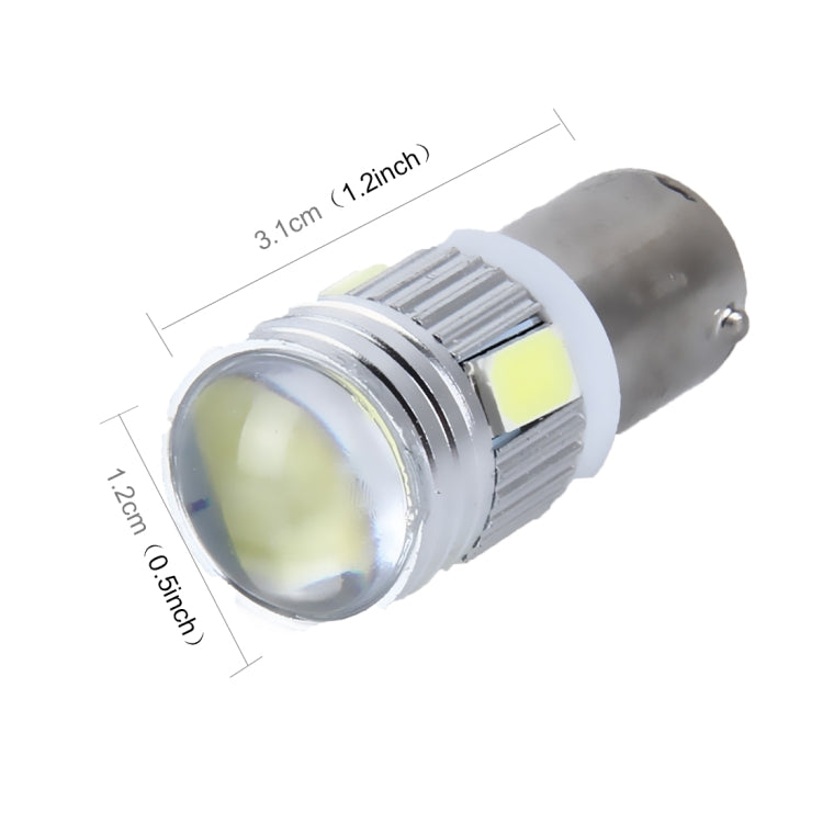 2 PCS BA9S 3W 250 LM 5500K Car Clearance Light Lamp with 6 SMD-5630 LED Lamps, DC 12V, 3W 250 LM 5500K - HoMEdemic™ 