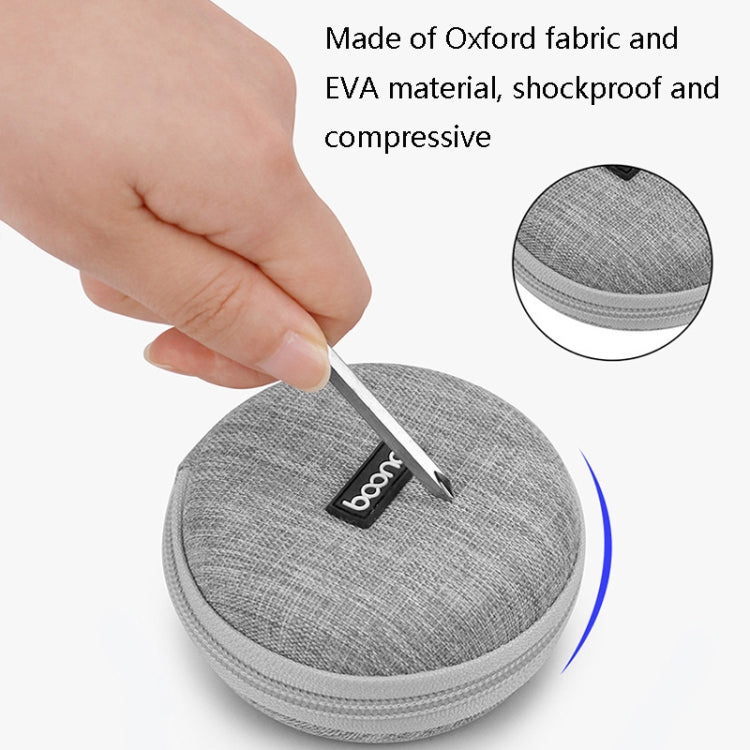 2 PCS Baona BN-F002 Data Cable Charger EVA Storage Bag Box(Black) - HoMEdemic™ 