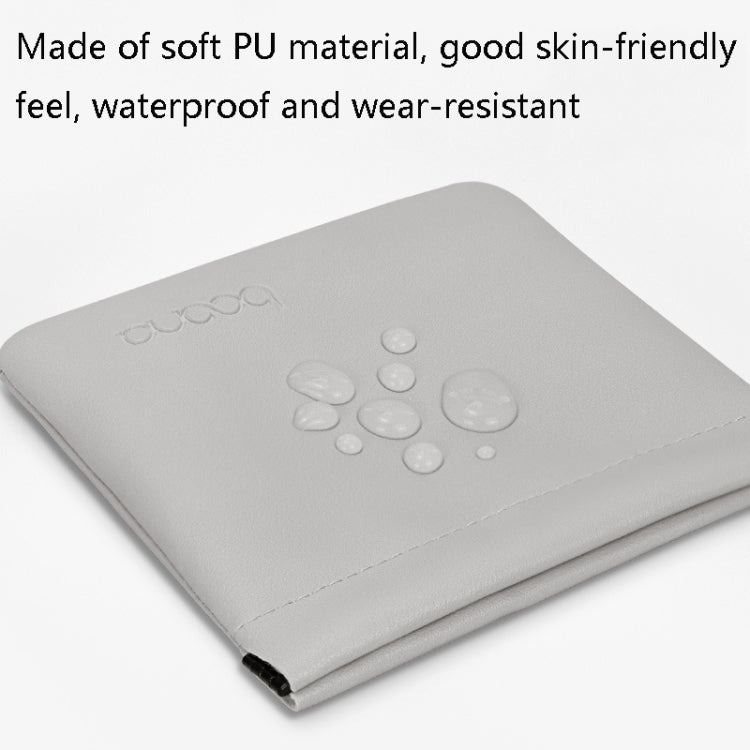 2 PCS Baona Earphone Data Cable Storage Bag Mini Portable U Disk Earphone Bag, Size:Large(Light Apricot) - HoMEdemic™ 