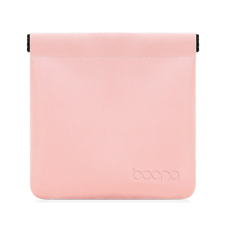 2 PCS Baona Earphone Data Cable Storage Bag Mini Portable U Disk Earphone Bag, Size:Large(Petal Pink) - HoMEdemic™ 