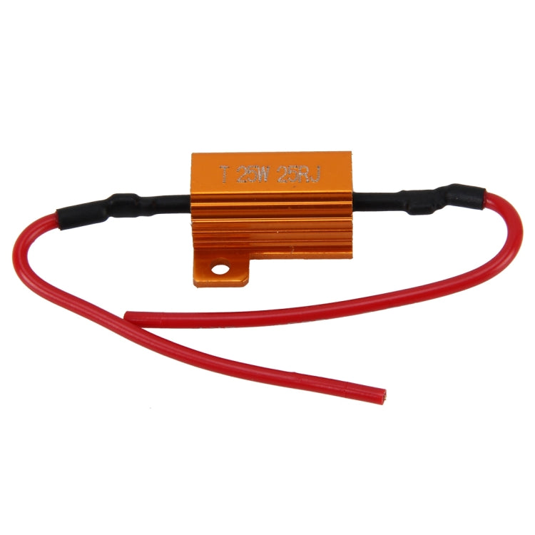 2 PCS Car Canbus Error Canceller Decoder Load Resistor LED 25W 25 Ohm No Blinking Decoder, 25W 25 Ohm - HoMEdemic™ 