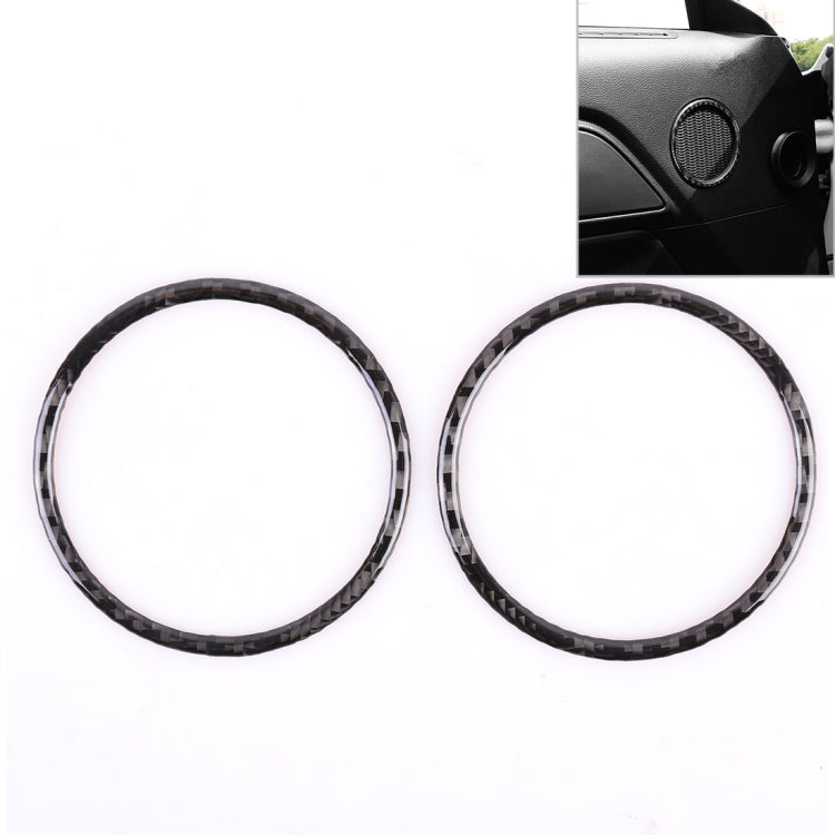 2 PCS Car Door Horn Trim Ring Decorative Sticker for Ford Mustang, Door Horn - HoMEdemic™ 