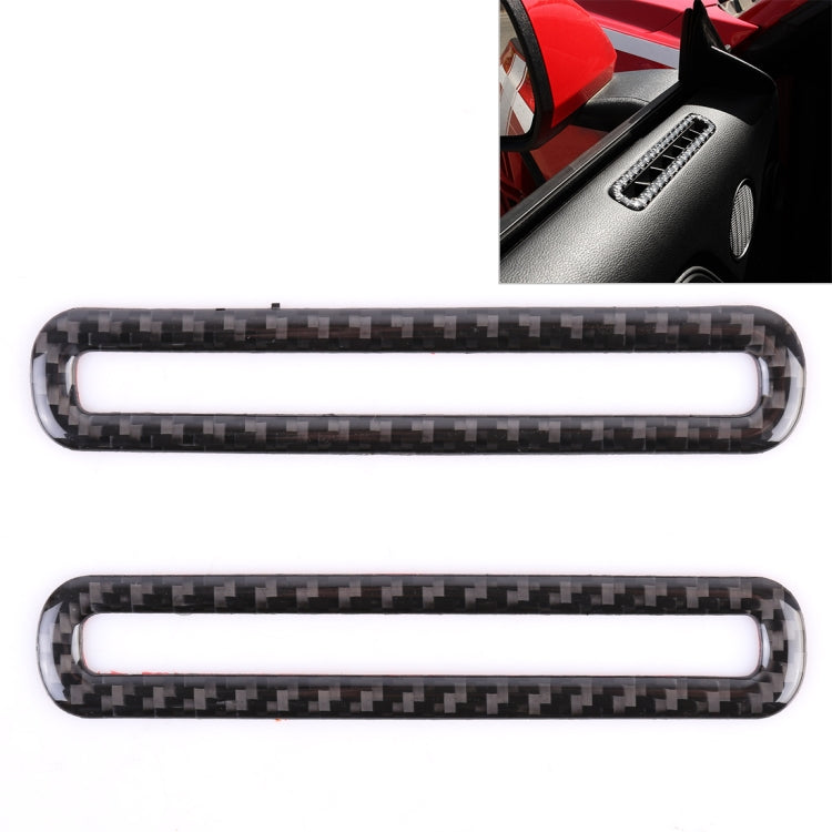 2 PCS Car Door Outlet Decorative Sticker Air Vent Moulding Trim Decorative Strip for Ford Mustang 2015-2020, Door Air Vent - HoMEdemic™ 
