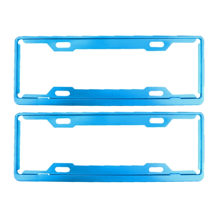 2 PCS Car License Plate Frames Car Styling License Plate Frame Aluminum Alloy Universal License Plate Holder Car Accessories - HoMEdemic™ 