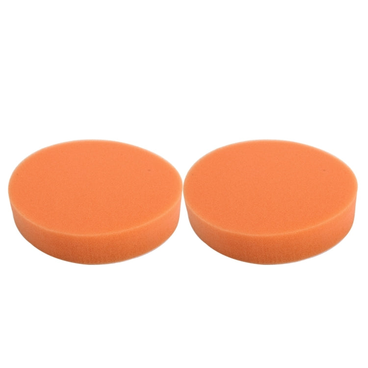 2 PCS Car Wax Sponge Round Shape Sponge High-density Waxing Sponge，Size:12.5 x 12.5cm, 12.5 x 12.5cm - HoMEdemic™ 