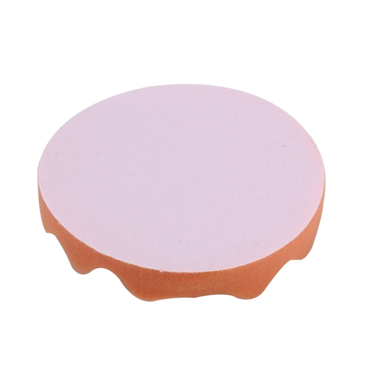 2 PCS Car Wax Sponge Round and Wavy Shape Sponge High-density Waxing Sponge，Size:15 x 15cm, 15 x 15cm - HoMEdemic™ 