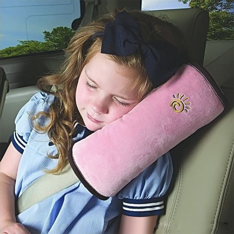 2 PCS Children Baby Safety Strap Soft Headrest Neck Support Pillow Shoulder Pad for Car Safety Seatbelt - HoMEdemic™ 