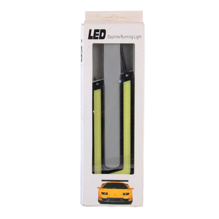 2 PCS DC 12V 10W 800LM 5500K COB Car DRL Daytime Running Lights Lamp,Cable Length:50cm, DC 12V 10W - HoMEdemic™ 