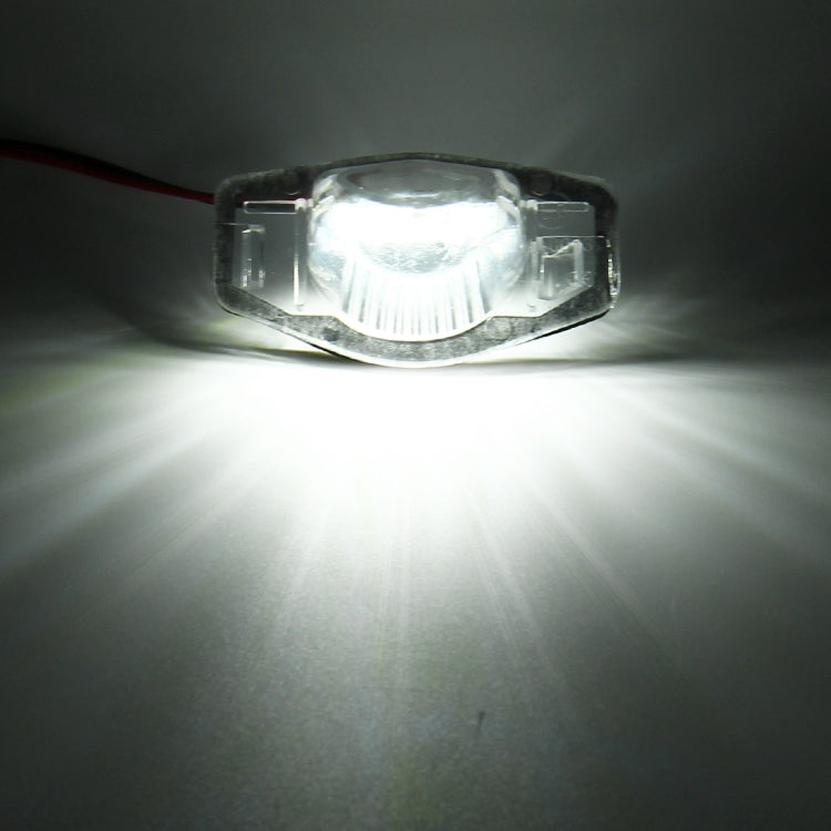 2 PCS DC 12V 2W 120LM 6000K LED License Plate Light 18-SMD 3528 Bulbs Lamps for Honda JAZZ(FIT) 02-17, Odyssay 08-17, Stream 01-05, CR-V 07-17, For Honda JAZZ(FIT) - HoMEdemic™ 