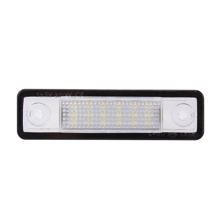 2 PCS DC 12V 2W 120LM 6000K LED License Plate Light 18-SMD Bulbs Lamps for Astra F 91-98, G Estate(F69) 98-05, Opel Corsa B 93-00, Omega A 86-94, For Astra/Opel Corsa - HoMEdemic™ 