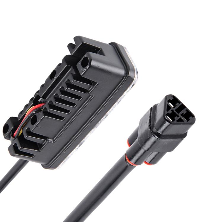 2 PCS DC 12V 6W 400 LM 6000K Tri Circular Car DRL&Turn Light(White Light + Yellow Light), Cable Length: 50cm, DC 12V 6W 400 LM 6000K - HoMEdemic™ 