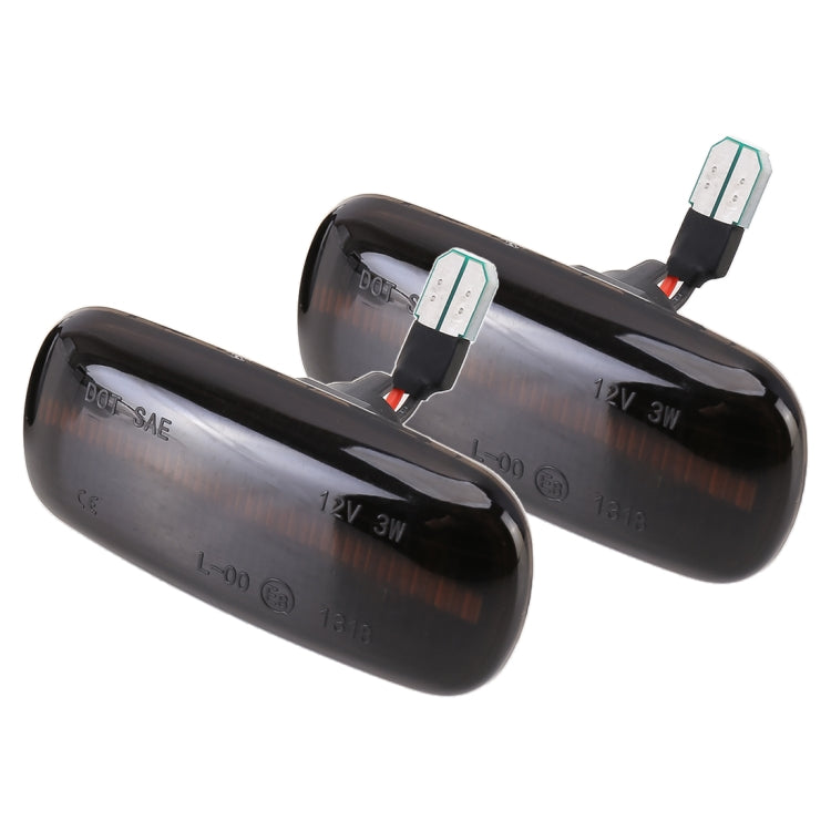 2 PCS DC12V / 3W Car LED Dynamic Blinker Side Lights Flowing Water Turn Signal Light for Audi, Yellow Light, For Audi - HoMEdemic™ 