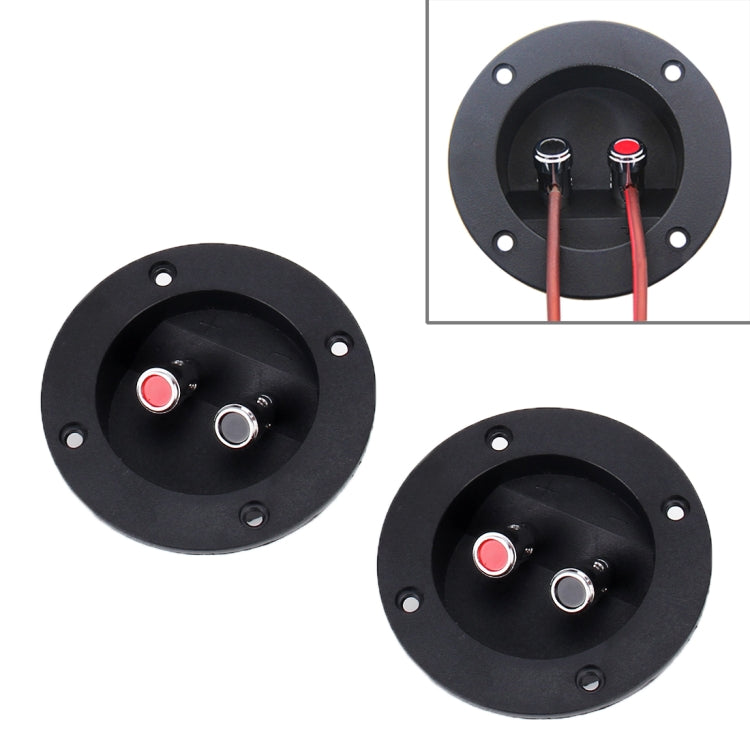 2 PCS DIY Home Car 2 Way Speaker Box Terminal Cup Subwoofer Plugs Stereo Binding Post, Car Stereo Binding Post - HoMEdemic™ 
