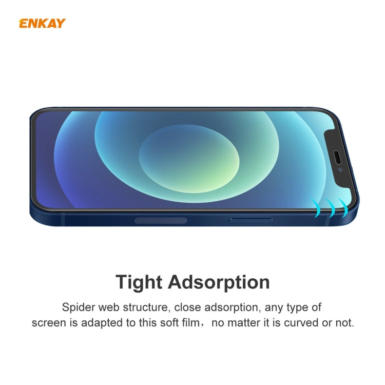 2 PCS ENKAY Hat-Prince 0.1mm 3D Full Screen Protector Explosion-proof Hydrogel Film For iPhone 12 Pro Max - HoMEdemic™ 