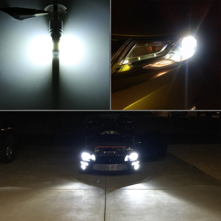 2 PCS H1 DC12V / 4.5W / 6000K / 360LM Car LED Fog Light with 6 CSP Lamp Beads, White Light, H1 (Black), H1 (Silver) - HoMEdemic™ 