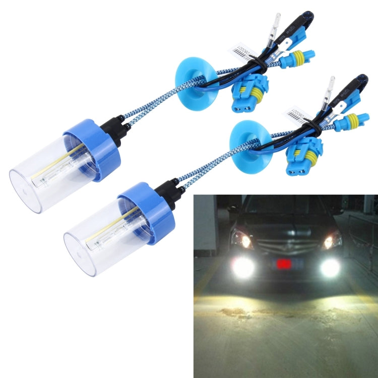 2 PCS H3 55W 5500K HID Bulbs Xenon Lights Lamps, AC 12V, H3 - HoMEdemic™ 