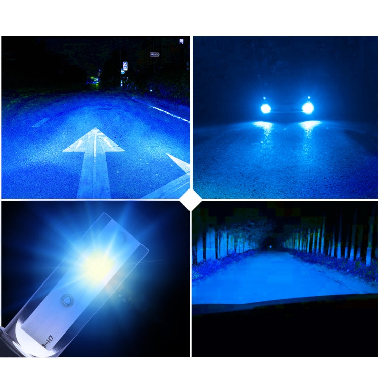 2 PCS H7 18W 1800 LM 8000K IP68 Casnbus Constant Current Car LED Headlight with 2 COB Lamps, DC 9-36V, H7 - HoMEdemic™ 