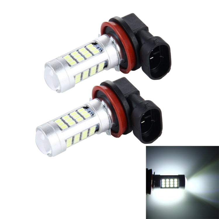 2 PCS H8/H11 10W 900LM 8000K 42 SMD-2835 LEDs Car Fog Lights, DC 12V(White Light), H8/H11 - HoMEdemic™ 