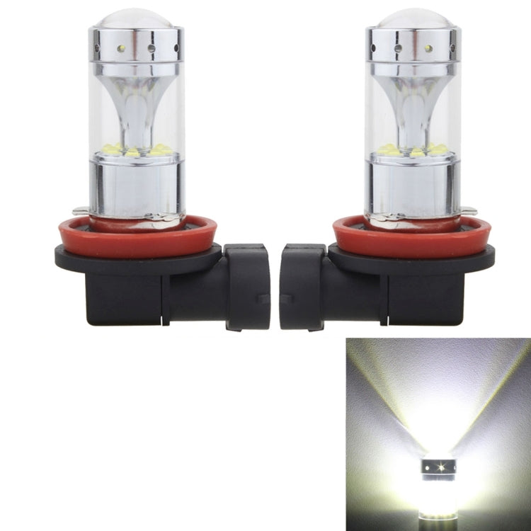 2 PCS H8/H11 60W 1200 LM 6000K Car Fog Lights with 12 CREE XB-D LED Lamps, DC 12V, H8/H11 - HoMEdemic™ 