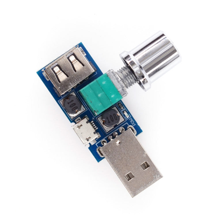 2 PCS HW-602 USB Fan Governor Wind Speed Controller Air Volume Regulator Cooling Mute Multifunction Noise Reduction Switch Module - HoMEdemic™ 
