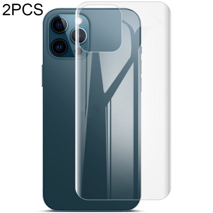 2 PCS IMAK 0.15mm Curved Full Screen Protector Hydrogel Film Back Protector For iPhone 12 Pro Max - HoMEdemic™ 