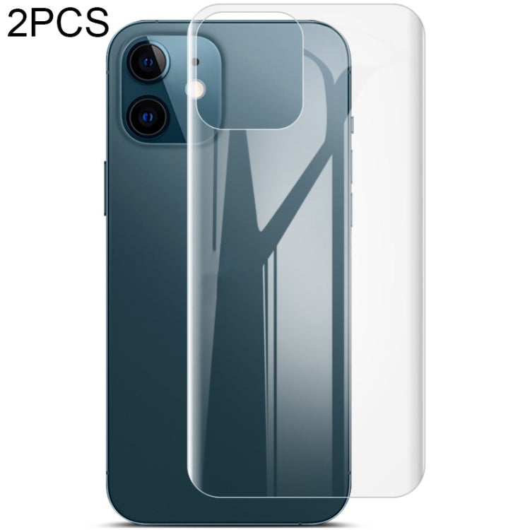 2 PCS IMAK 0.15mm Curved Full Screen Protector Hydrogel Film Back Protector For iPhone 12 mini - HoMEdemic™ 