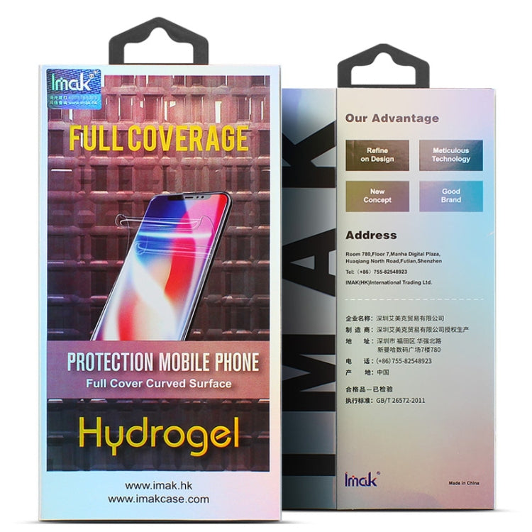 2 PCS IMAK Curved Full Screen Hydrogel Film 3 Back Protector for iPhone 11 - HoMEdemic™ 
