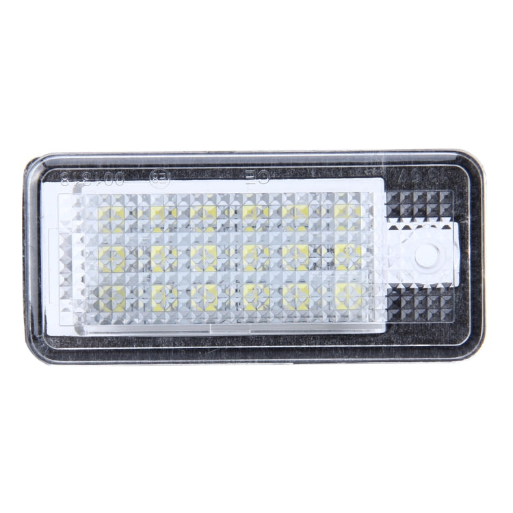 2 PCS License Plate Light with 24 SMD-3528 Lamps for Audi, For Audi with 24 SMD-3528 Lamps - HoMEdemic™ 