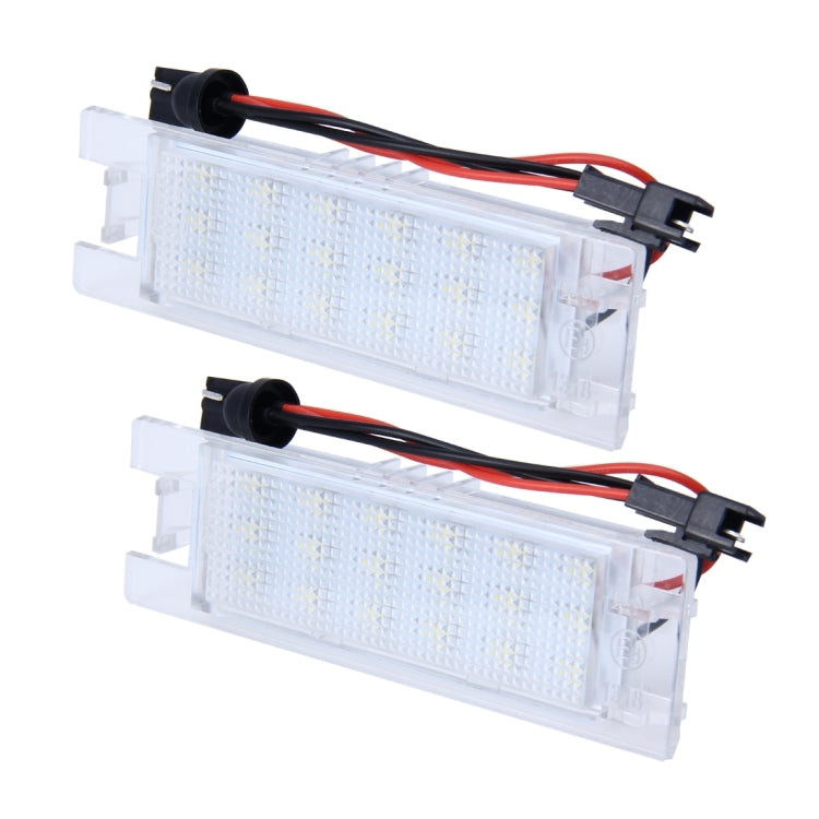 2 PCS License Plate Light with 24 SMD-3528 Lamps for Opel, For Opel - HoMEdemic™ 