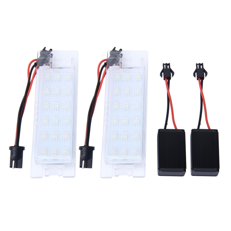2 PCS License Plate Light with 24 SMD-3528 Lamps for Opel, For Opel - HoMEdemic™ 