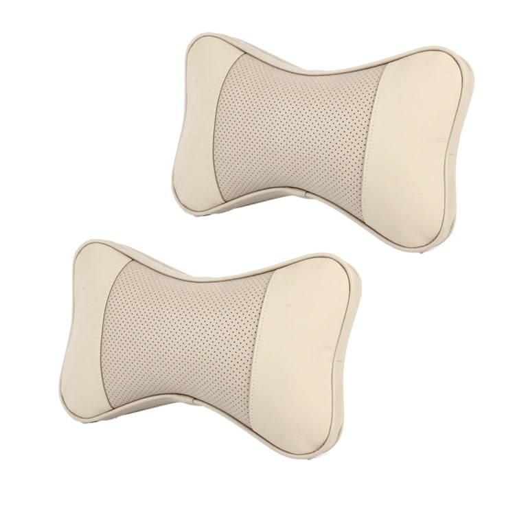 2 PCS MLC-06 Car Neck Pillow Soft Version Lovely Breathe Car Auto Head Neck Rest Cushion Headrest Pillow Pad - HoMEdemic™ 