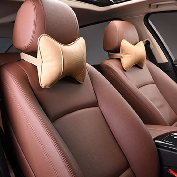 2 PCS MLC-06 Car Neck Pillow Soft Version Lovely Breathe Car Auto Head Neck Rest Cushion Headrest Pillow Pad - HoMEdemic™ 