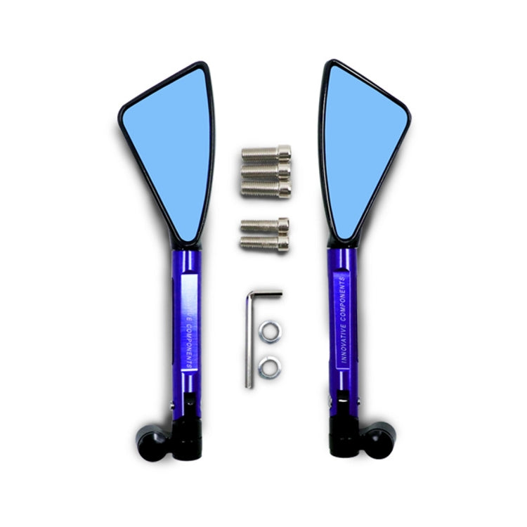 2 PCS Motorcycle Parts CNC Technology Aluminum Alloy Rearview Mirror Side Mirror - HoMEdemic™ 