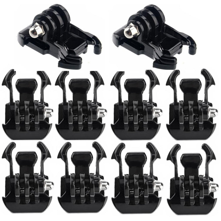 2 PCS ST-06 Basic Strap Mount Surface Buckle for GoPro, Insta360, DJI and Other Action Cameras, ST-06 - HoMEdemic™ 