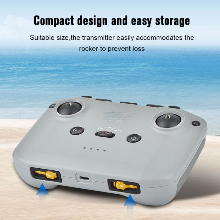 2 PCS STARTRC Drone Remote Control Retractable Adjustment Aluminum Alloy Rockers for DJI  Air 2S / Mini 2 / Mavic Air 2 (Gold) - HoMEdemic™ 