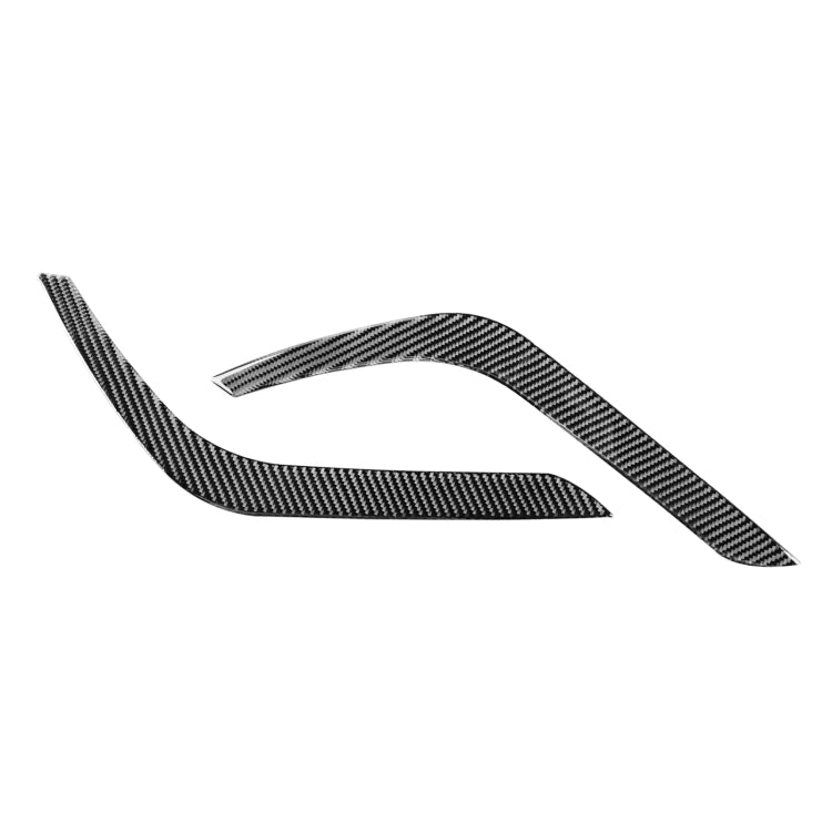 2 PCS / Set Carbon Fiber Car Headlight Eyebrow Decorative Sticker for Toyota Tundra 2014-2018, Left Right Driving, Headlight Eyebrow - HoMEdemic™ 