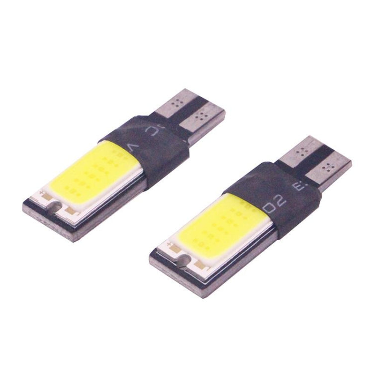 2 PCS T10 3W 160-180LM 2 LED Ice Blue COB LED Decode Car Clearance Lights Lamp, DC12V, COB LEDs, 2 LED COB LEDs - HoMEdemic™ 