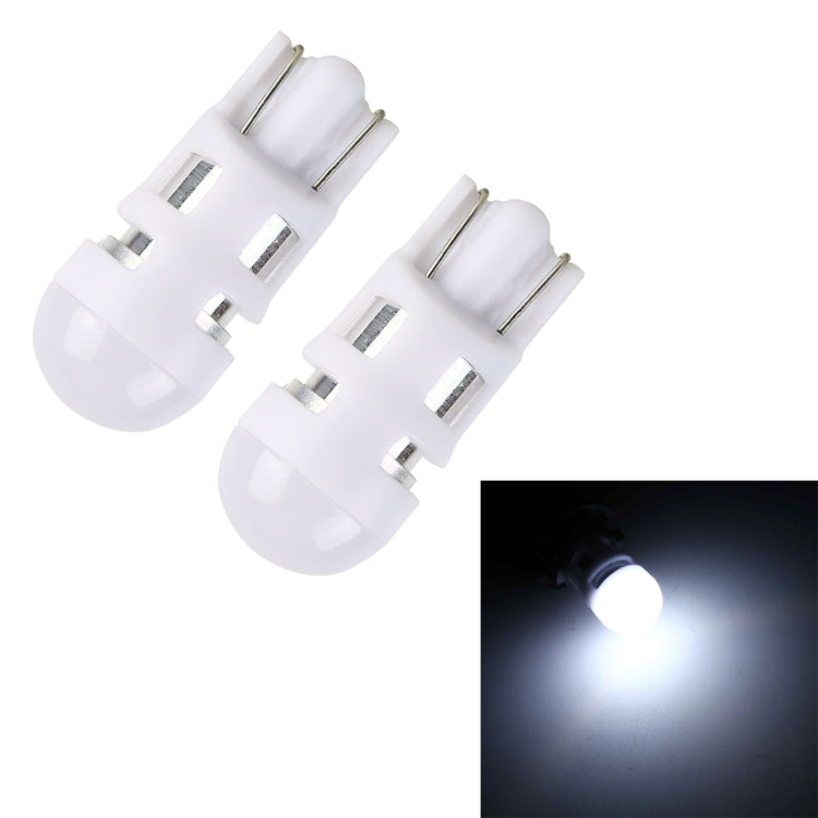 2 PCS T10 3W 200LM 6000K Car Clearance Lights Car Marker Light with 1 SMD-3030-LED Lamps, DC 12V, 2 PCS T10 3W 200LM - HoMEdemic™ 