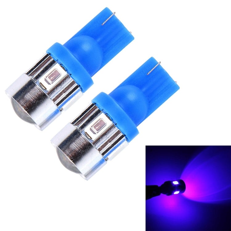 2 PCS T10 3W 6 LED SMD 5630 Blue Light Clearance Light.DC 12V., 5630-6SMD - HoMEdemic™ 