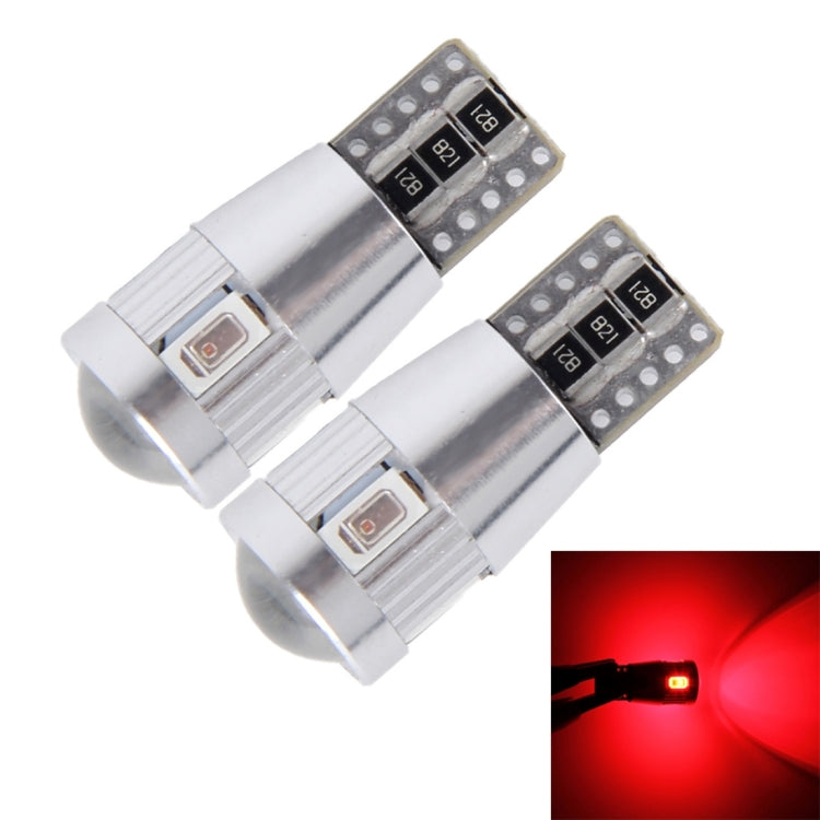 2 PCS T10 3W 6 SMD-5630 LEDs Error-Free Canbus Car Clearance Lights Lamp, DC 12V, 6 SMD-5630 LEDs - HoMEdemic™ 