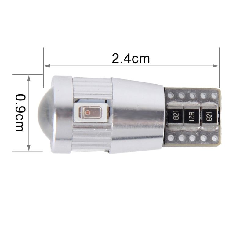 2 PCS T10 3W 6 SMD-5630 LEDs Error-Free Canbus Car Clearance Lights Lamp, DC 12V, 6 SMD-5630 LEDs - HoMEdemic™ 