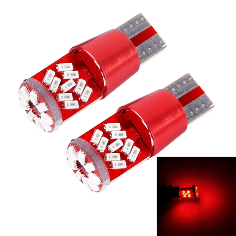 2 PCS T10 5W 27 SMD-3014 LEDs Car Clearance Light Lamp, DC 12V, 27 SMD-3014 LEDs, T10+5W Blue Light - HoMEdemic™ 