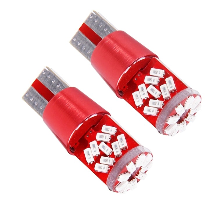 2 PCS T10 5W 27 SMD-3014 LEDs Car Clearance Light Lamp, DC 12V, 27 SMD-3014 LEDs, T10+5W Blue Light - HoMEdemic™ 