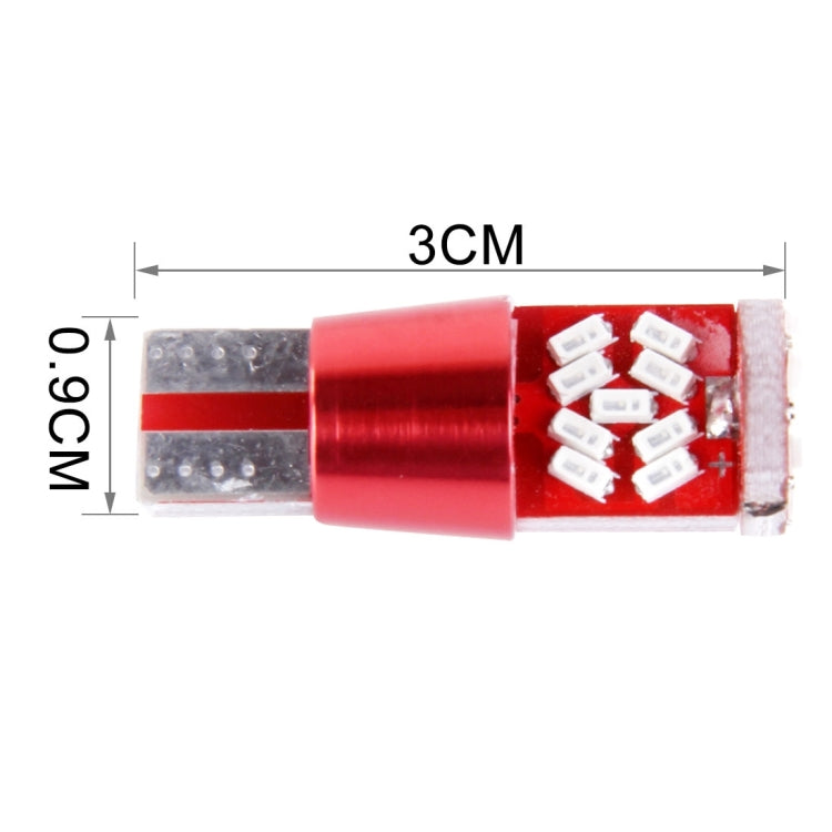 2 PCS T10 5W 27 SMD-3014 LEDs Car Clearance Light Lamp, DC 12V, 27 SMD-3014 LEDs, T10+5W Blue Light - HoMEdemic™ 