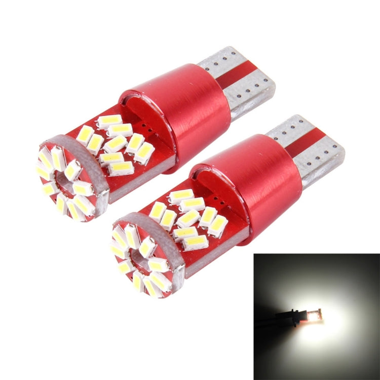 2 PCS T10 5W 27 SMD-3014 LEDs Car Clearance Light Lamp, DC 12V, 27 SMD-3014 LEDs, T10+5W Blue Light - HoMEdemic™ 